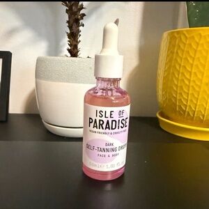 Isle of Paradise Pink Self-Tanning Drops - Dark